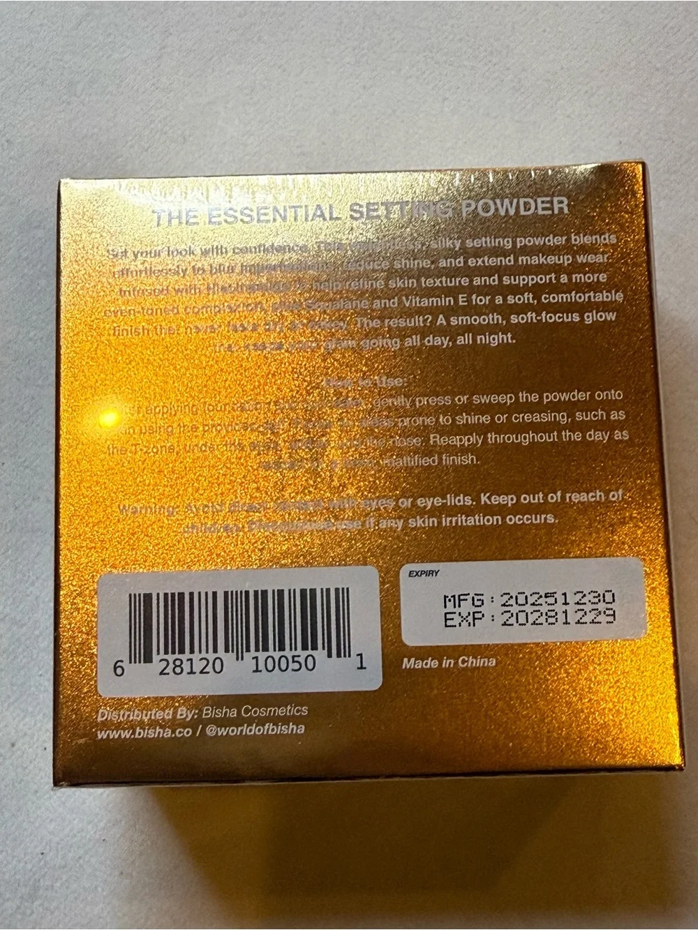 Bisha Essential Duo Blush Dubai + Setting Powder Tokyo Translucent Bundle NIB